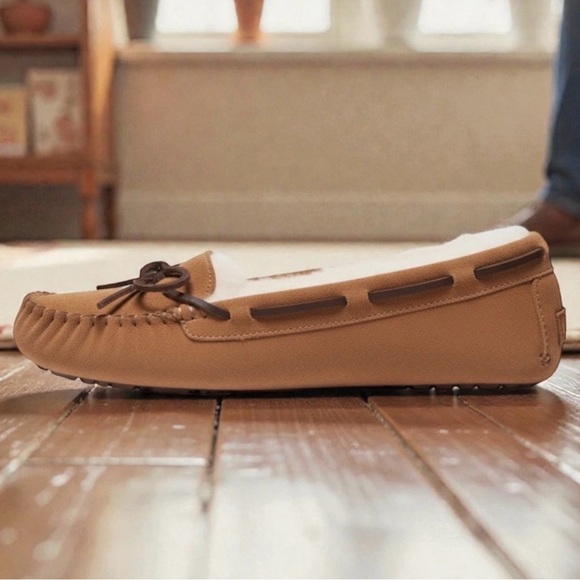 UGG Bella II Suede Moccasin Slipper - Chestnut - Picture 6 of 11